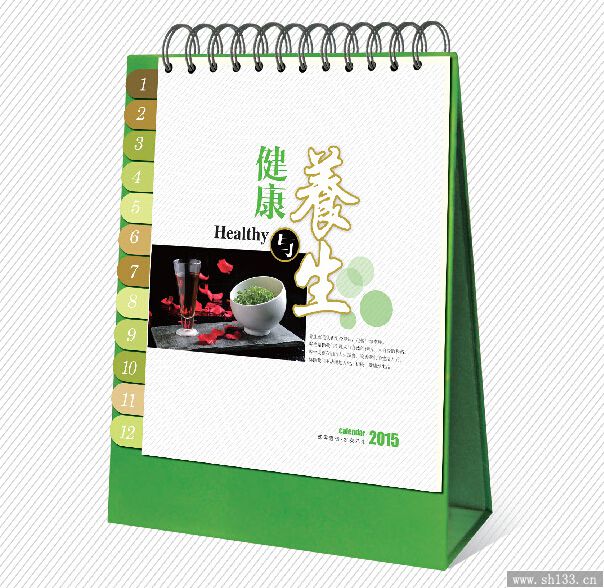 2015年新款企业台历定制图片