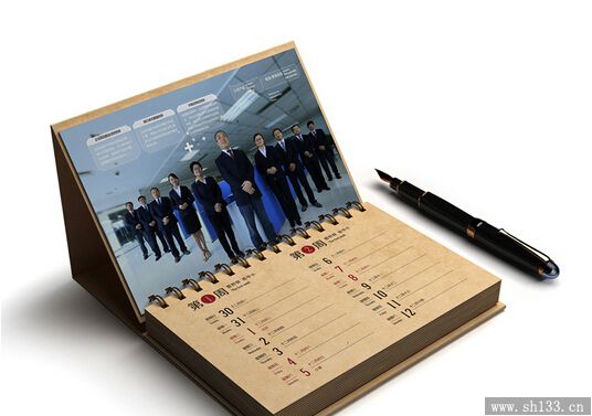 台历印刷就是给企业打活广告图片