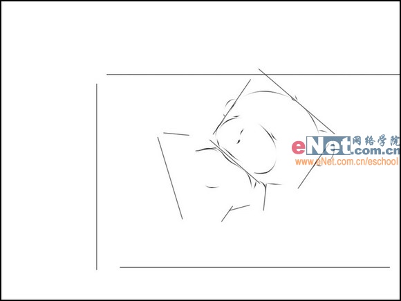 本例介绍运用PS设计绘制一款可爱的卡通小熊壁纸,主要学习鼠绘的构图、画笔描边、上色等技巧,适合对PS鼠绘感兴趣的朋友学习~~ 效果: 先勾出云彩和小熊的基本轮廓。 画笔大小调到3,然后用钢笔勾线,在弹出的对话框里的模拟压力选项框前勾选,即可勾出中间粗两端细的可爱线条。 然后新建一层,用钢笔勾出云彩的细致轮廓,不必描边,按CTRL+ENTER轮换为选区,直接用白色填充。最后去除基本轮廓线。 在云彩层下新建一层,填充粉色。